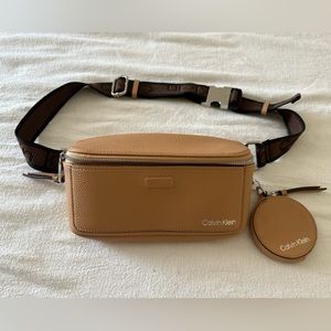 Calvin Klein Millie Belt Bag in Caramel